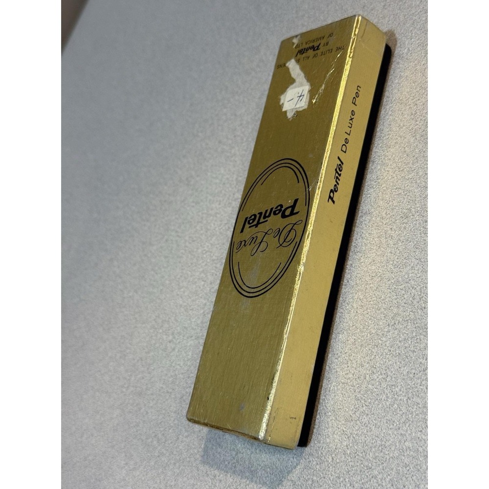 Pentel DS-3 Sign Pen Deluxe Red Gold Soft Vintage Out of Print Rare Discontinued - Picture 11 of 11